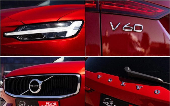 Volvo V60 cena 85900 przebieg: 156072, rok produkcji 2018 z Zbąszynek małe 781